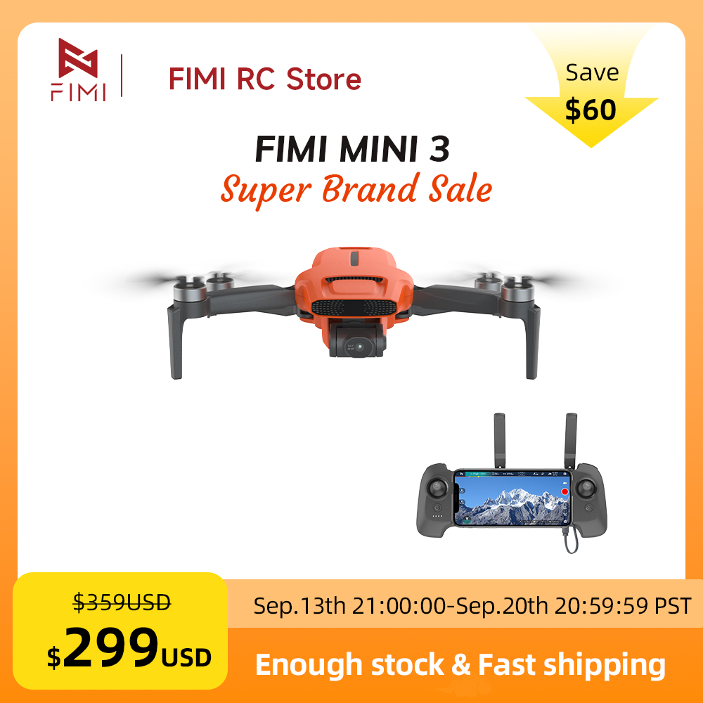 Drone Camera 4K - FIMI MINI 3 Camere Drone 4K