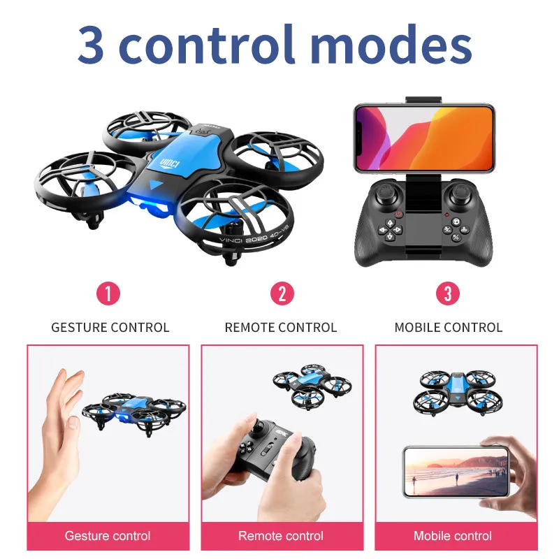 V8 New Mini Drone 4K Professio - Drone Camera 4K recension och pris