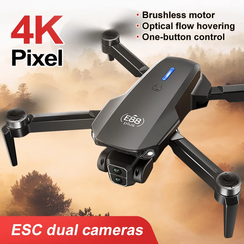 New E88 Plus Quadcopter Drone: - Drone Camera Night Vision recension och pris