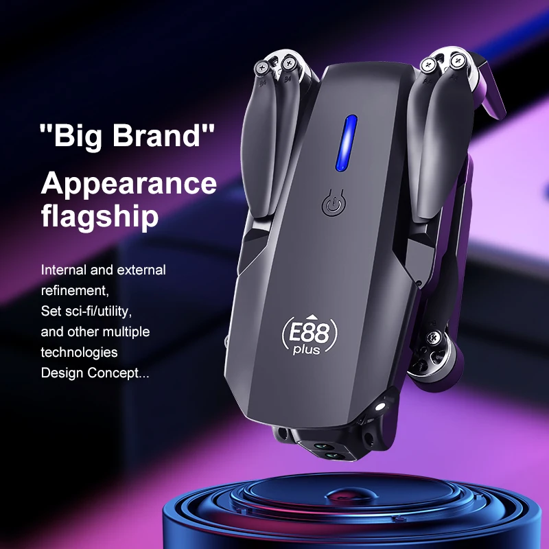 New E88 Plus Quadcopter Drone: - Drone Camera Night Vision recension och pris