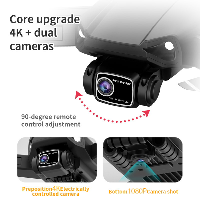 Drone L900 Plus 4K Professiona - Drone Camera Night Vision recension och pris