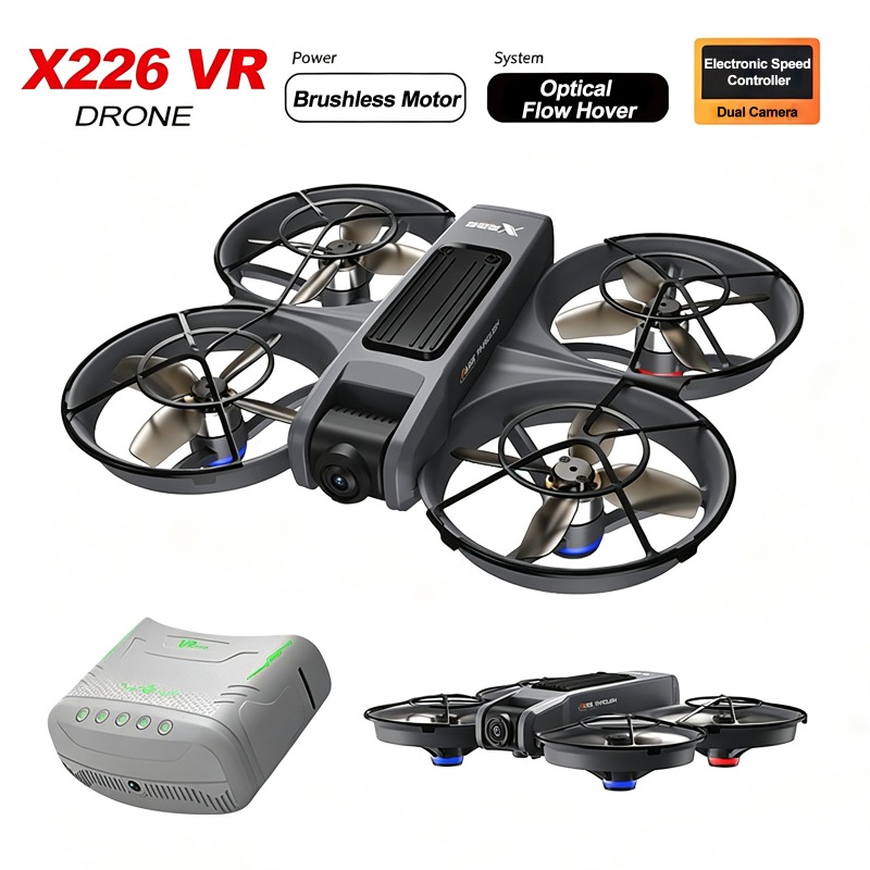 X226 Drones Kit 4K Professiona - Drone Camera Professional recension och pris