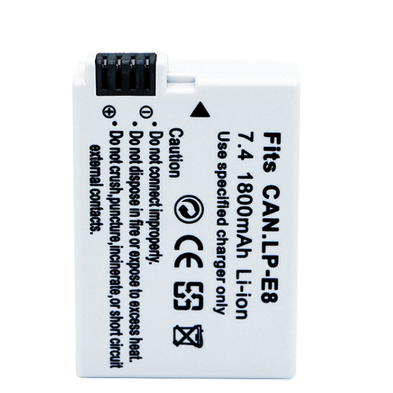 New LP-E8 Camera Battery for C - Drone Camera Action recension och pris