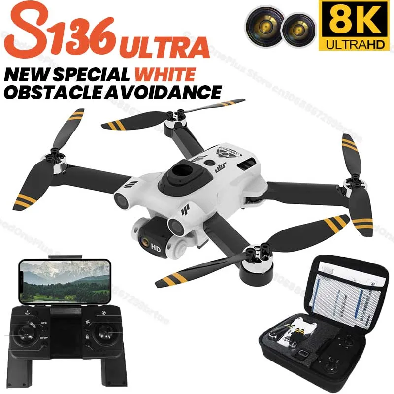 Drone S136 Pro Ultra Rc Drones - Drone Camera Professional recension och pris