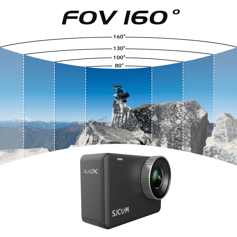 SJCAM SJ10X Waterproof Action  - Drone Camera Action recension och pris